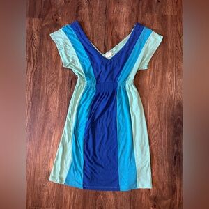 VENUS Blue and Green dress